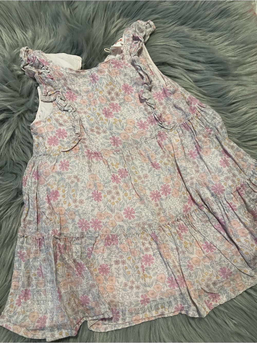 Cat & Jack Baby Girl Floral Dress Size 18 months #2831
